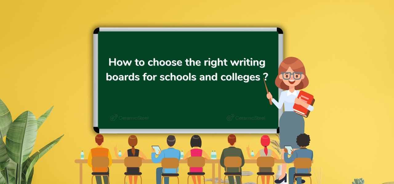 Right Writing boards for school and college.